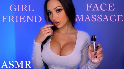ASMR Face Massage Iced Mocha - Relaxing & Soft Spoken