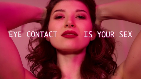 Eva DeVil: Seductive Eye Contact & Intense Stare