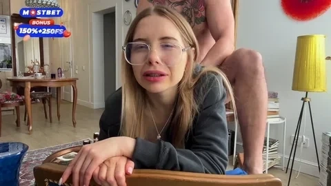 Rough Anal Sex for a Hot Stepsis. Torn Jeans and Tight Asshole | California Babe