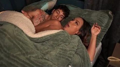 Kataleya Gil & StepMom - Hotel Mix-Up, Shared Bed