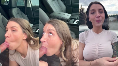 Kitten Facial in Parking Lot 💋