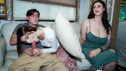 Avalon & Julia Cherry Pop - Spring Break Fun